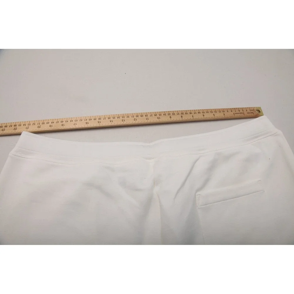 Polo Ralph Lauren Men's White Fleece Drawstring Activewear Shorts Size 3XB NWT